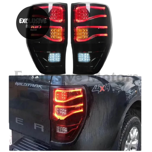 LED Rear Tail Lamps for Ford Ranger T6, T7, T8 (2012-2020)