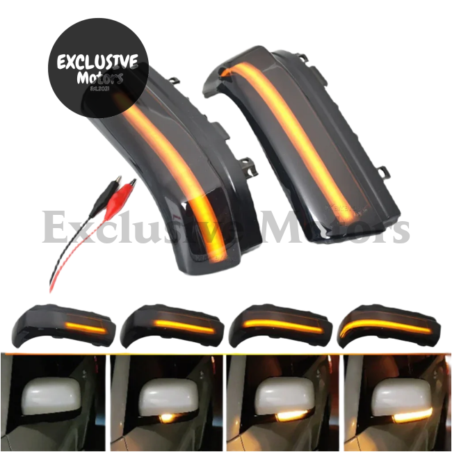 LED Turn Signal Light Mirror Indicator for Mitsubishi Pajero (2006-2019)