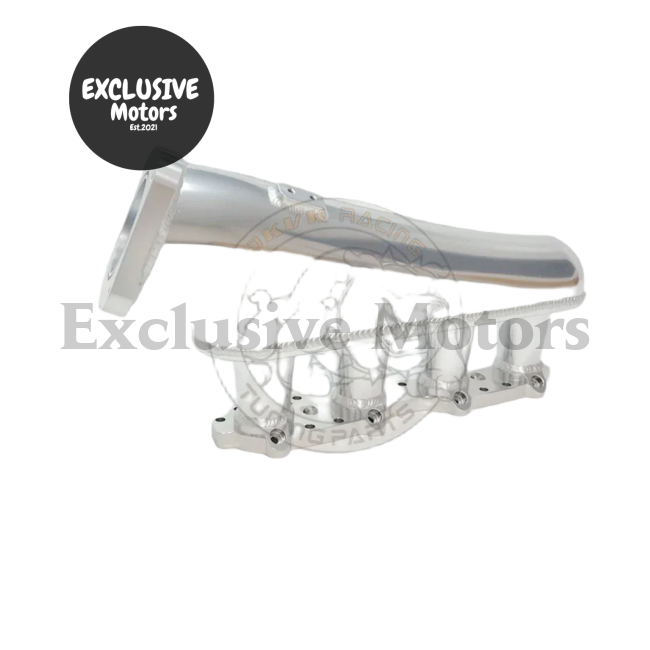 Intake Manifold w 76mm Throttle Body & Fuel Rail for Nissan S14 SR20DET