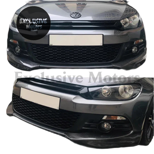 Front Bumper Lip Body Kit for Volkswagen Scirocco (2009-2013) – 2 Pieces