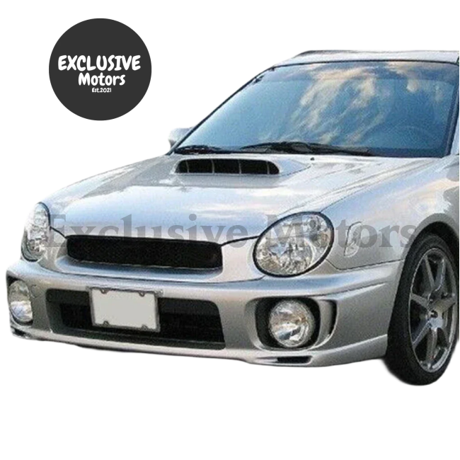 Matte Black Mesh Grill for Subaru Impreza WRX (2002-2003)