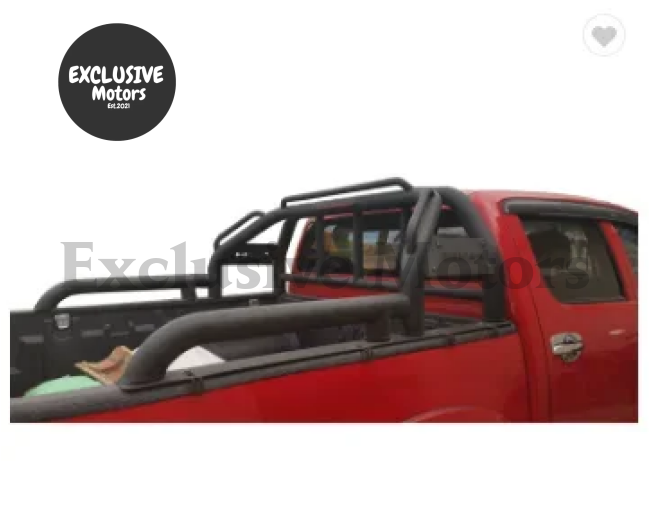 Black Sports Bar Roll Bar for Mitsubishi Triton L200 (2016-2019)