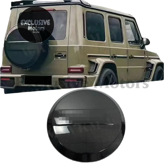 Forged Carbon Fiber Car Spare Wheel Tire Cover for Mercedes Benz G Wagon