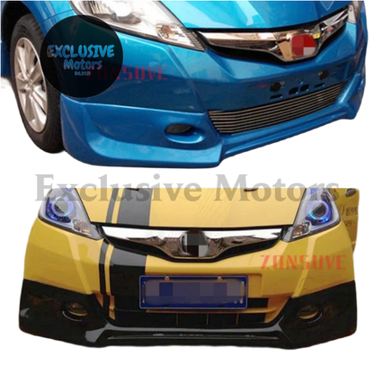 Front Bumper Lip Body Kit for Honda Jazz/Fit (2011-2013) – 2 Pieces