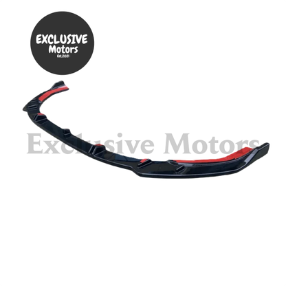 Front Bumper Lip Spoiler Splitter for Audi A4 S4 B9 B9.5 (2019-2023)