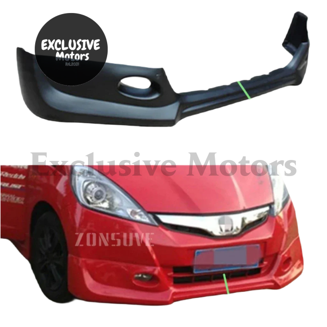 Front Bumper Lip Body Kit for Honda Jazz/Fit (2011-2013) – 2 Pieces