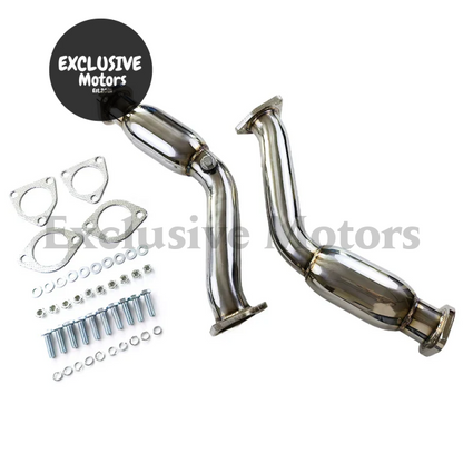 Stainless Performance Decat Downpipes for Nissan 350Z Z33 (2003-2005)