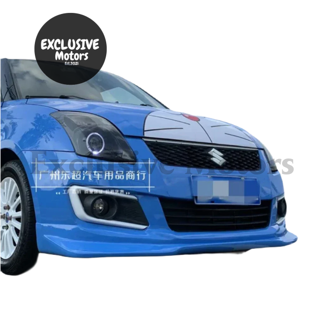 Front Bumper Lip Body Kit for Suzuki Swift (2013-2016) – 2 Pieces