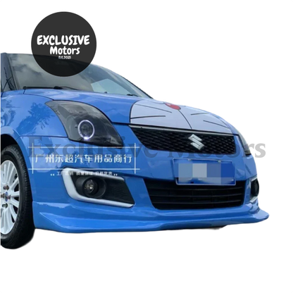 Front Bumper Lip Body Kit for Suzuki Swift (2013-2016) – 2 Pieces