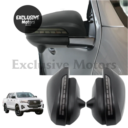 Side Mirror Cover Trim for Toyota Hilux (2015-2023)