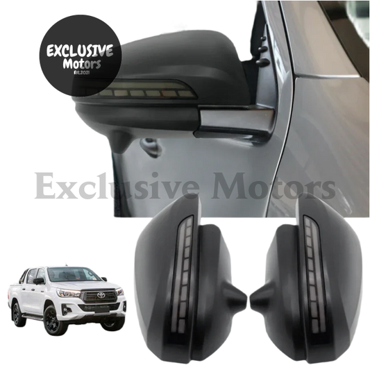 Side Mirror Cover Trim for Toyota Hilux (2015-2023)