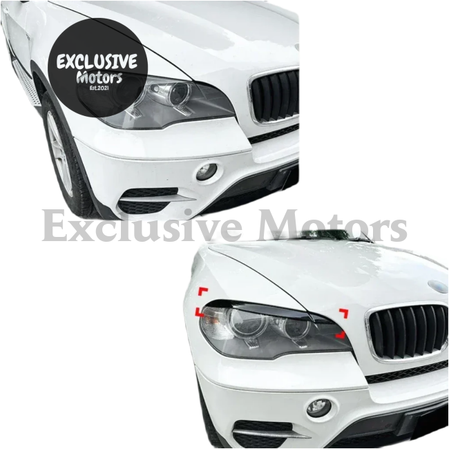 Headlights Eyelid Covers for BMW X5 E70 (2006-2013)