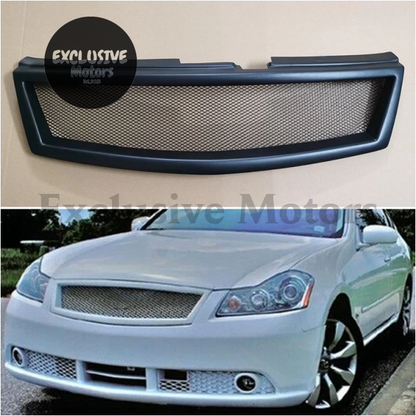 Grill for Infiniti M35, M45 / Nissan Fuga (2006-2007) – Matte Black