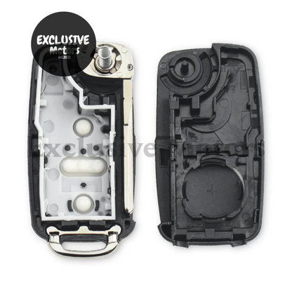 Remote Key Case Shell for VW Volkswagen, Skoda Octavia, Golf Mk6, Tiguan, Polo