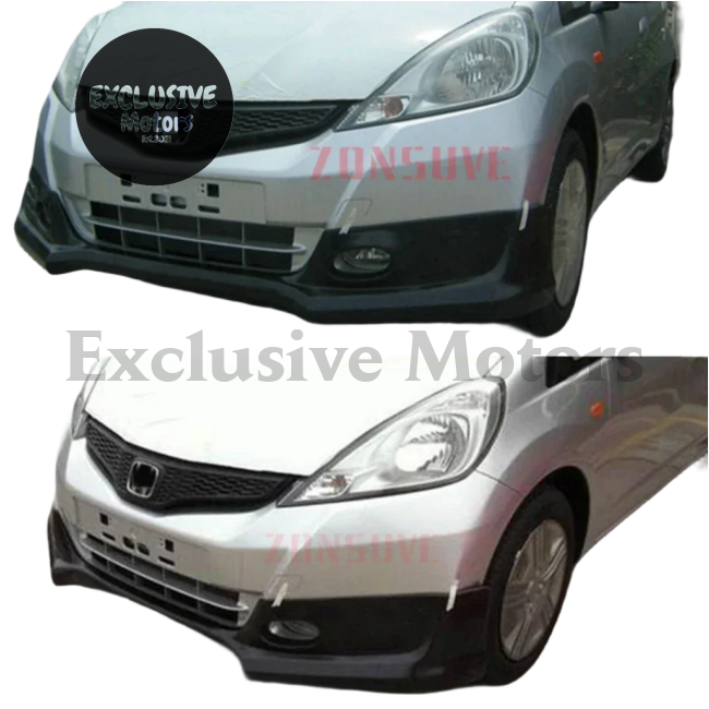 Front Bumper Lip Body Kit for Honda Jazz/Fit (2011-2013) – 2 Pieces