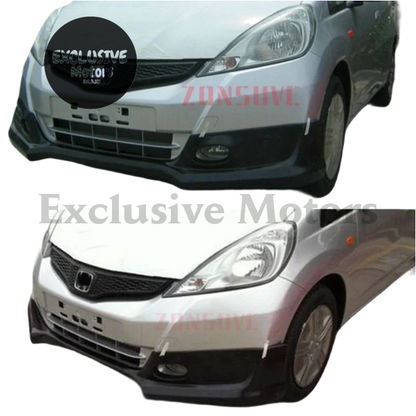 Front Bumper Lip Body Kit for Honda Jazz/Fit (2011-2013) – 2 Pieces