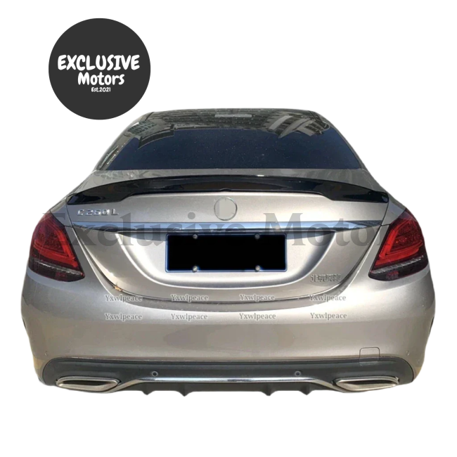 Boot Spoiler Wing for Mercedes-Benz W205 C-Class (2015-2019)