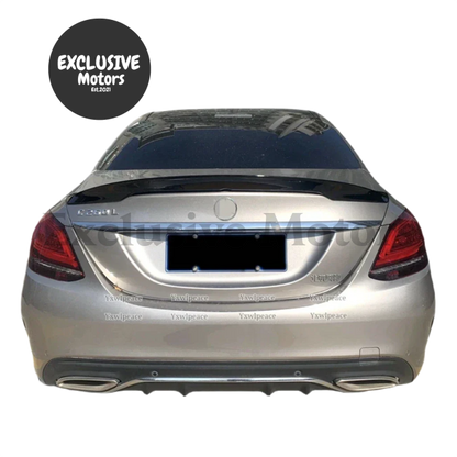 Boot Spoiler Wing for Mercedes-Benz W205 C-Class (2015-2019)