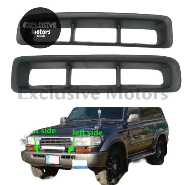 Front Bumper Grills Toyota Land Cruiser 80 (1995-1997)