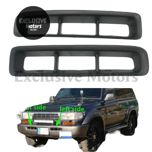 Front Bumper Grills Toyota Land Cruiser 80 (1995-1997)