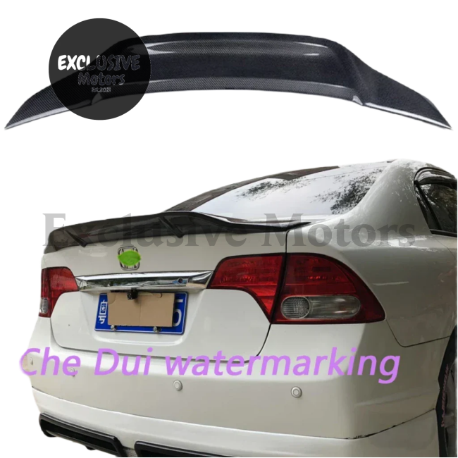 Rear Boot Lid Spoiler / Wing for Honda Civic 2005+