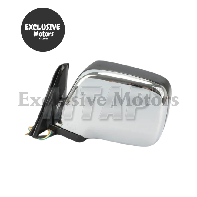 Chrome Mirrors x 2 for Toyota Land Cruiser 80