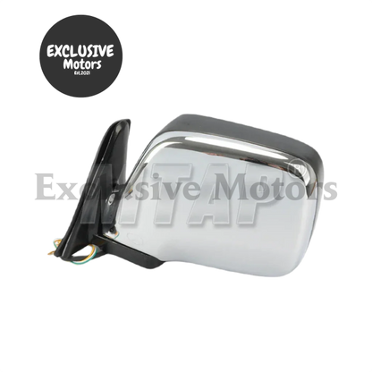 Chrome Mirrors x 2 for Toyota Land Cruiser 80