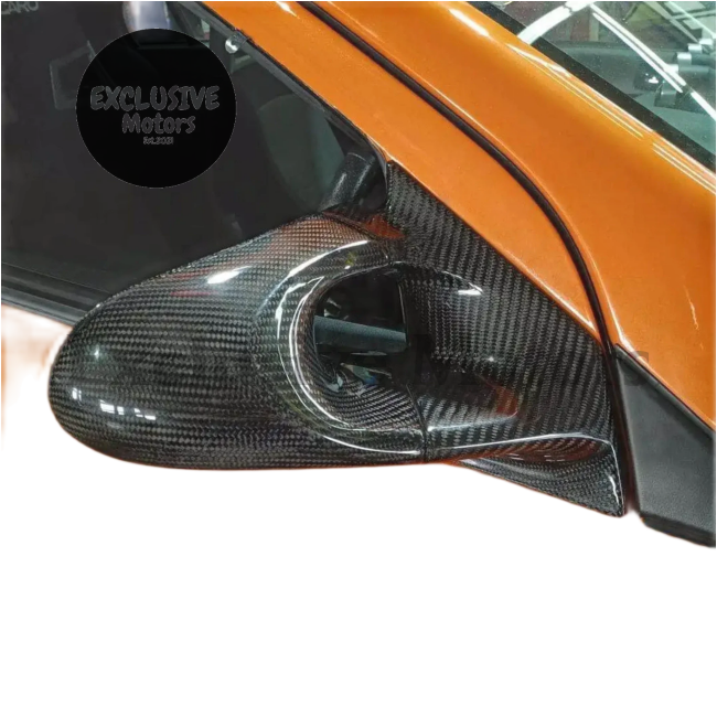 Ganador Style Carbon Fiber Mirrors for Mitsubishi Lancer Evolution X (CZ4A)