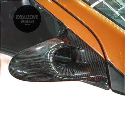 Ganador Style Carbon Fiber Mirrors for Mitsubishi Lancer Evolution X (CZ4A)