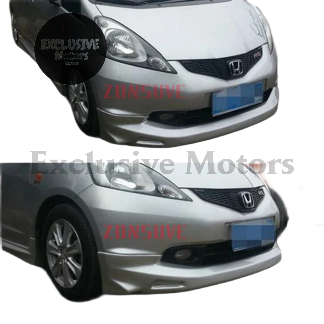 Front Bumper Lip Body Kit for Honda Jazz/Fit (2008-2010) – 2 Pieces