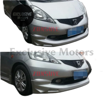 Front Bumper Lip Body Kit for Honda Jazz/Fit (2008-2010) – 2 Pieces