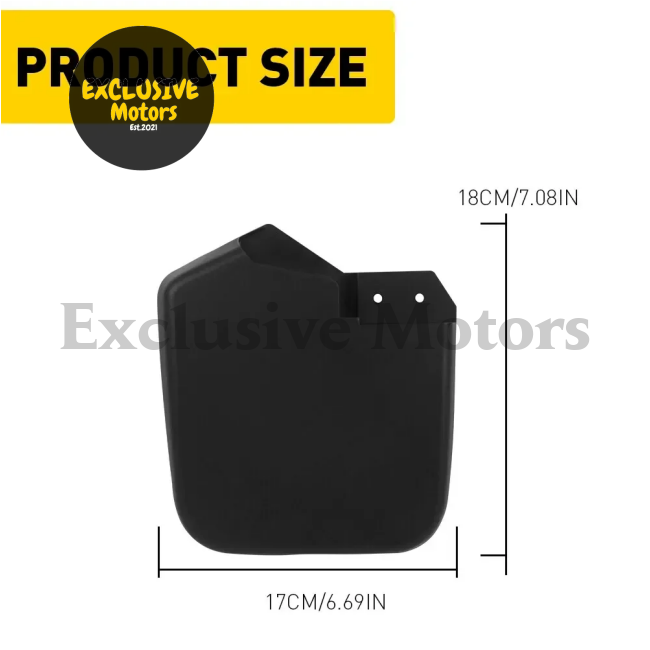 Front Mud Flaps for Ford Transit Custom (2012-2023)