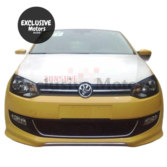 Front Bumper Lip Body Kit for Volkswagen Polo (2010-2013) – 2 Pieces