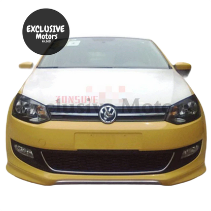 Front Bumper Lip Body Kit for Volkswagen Polo (2010-2013) – 2 Pieces