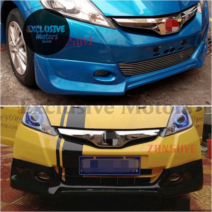 Front Bumper Lip Body Kit for Honda Jazz/Fit (2011-2013) – 2 Pieces