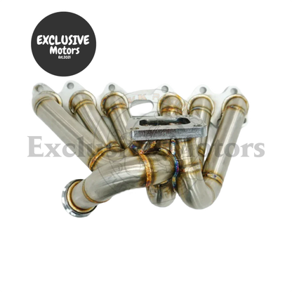 3mm Steam Pipe T4 Manifold for Toyota Supra JZA80 (2JZ-GTE)