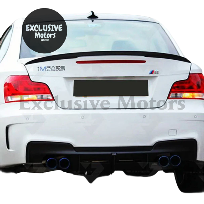 Boot Ducktail Spoiler for BMW 1 Series E82/E88 (2006-2012)