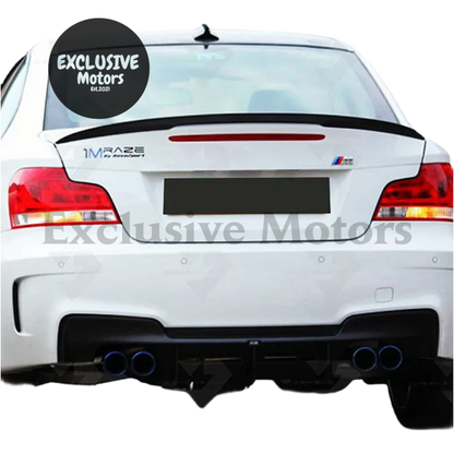 Boot Ducktail Spoiler for BMW 1 Series E82/E88 (2006-2012)