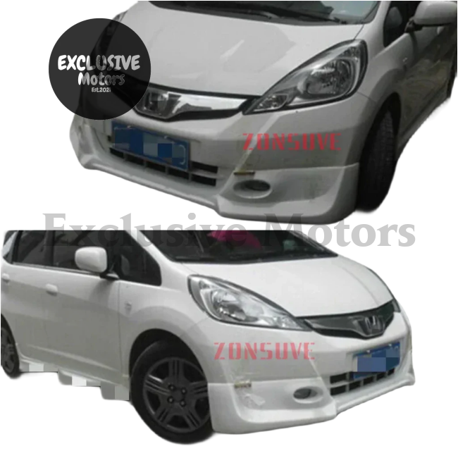 Front Bumper Lip Body Kit for Honda Jazz/Fit (2011-2013) – 2 Pieces