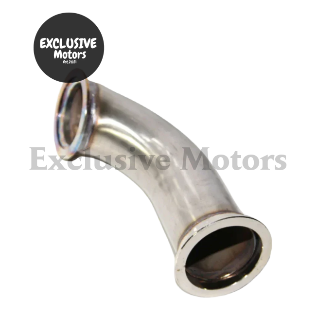 Universal 90 Degree 2.5"ID V-Band Flange Stainless Steel Elbow Downpipe