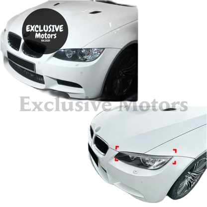 Headlight Eyebrow Eyelids Trim Cover for BMW 3 Series E90/E92/E93 (2006-2012)