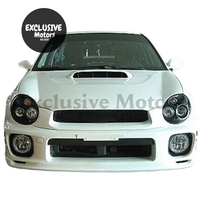 Matte Black Mesh Grill for Subaru Impreza WRX (2002-2003)