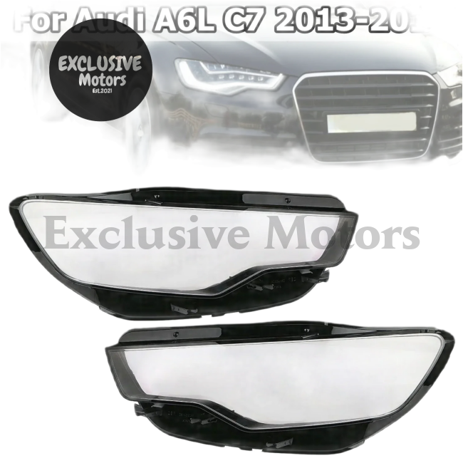 Headlight Covers for Audi A6/A6L (2012-2015)