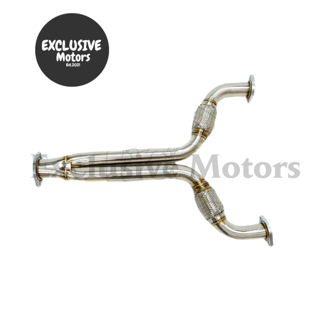 3" Brushed Surface Exhaust Downpipe for Nissan 350Z / Infiniti G35 (2003-2008)