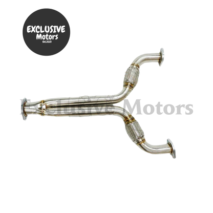 3" Brushed Surface Exhaust Downpipe for Nissan 350Z / Infiniti G35 (2003-2008)