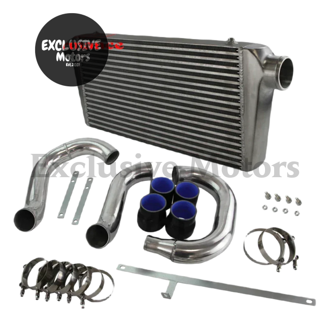 Intercooler w Pipe Kit for Mitsubishi Evo 4G63, 2.0L 1996-2000