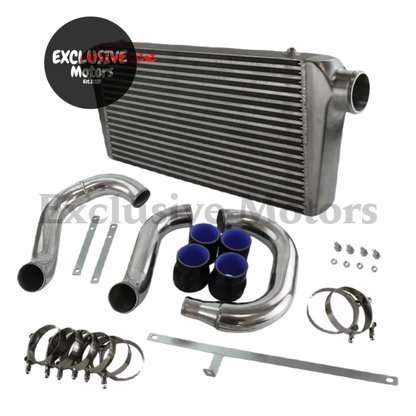 Intercooler w Pipe Kit for Mitsubishi Evo 4G63, 2.0L 1996-2000