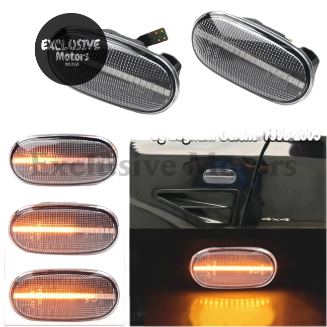 LED Dynamic Side Marker Light Turn Signal for Mitsubishi Lancer (1998-2005)