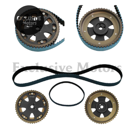 Timing Belt, Belt & Cam Gear Pulleys for Mitsubishi RVR, Delica, (4G63, 2.0L)