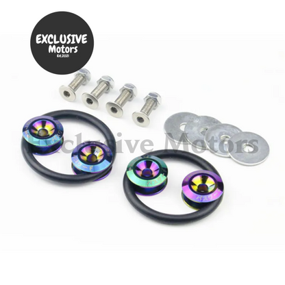 Aluminum Quick Release Fasteners Kit for Car Bumpers